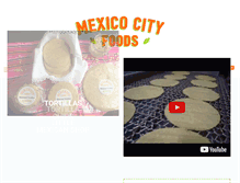 Tablet Screenshot of mexicocityfoodproducts.com.au